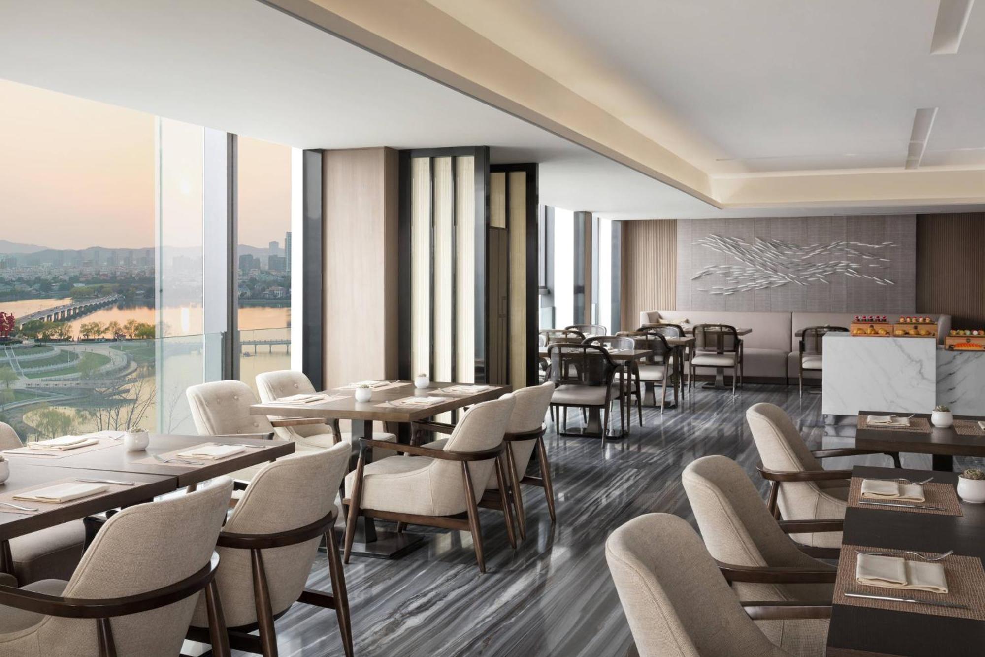 Marriott Nanjing South Hotel Buitenkant foto