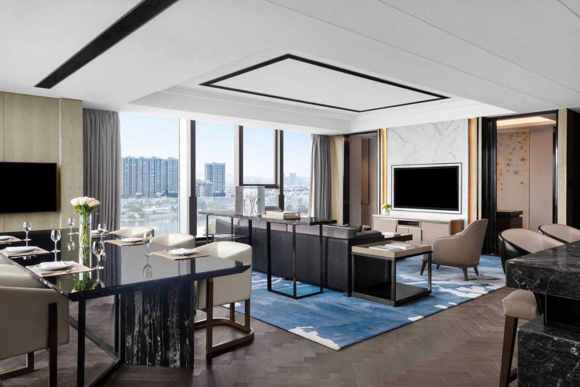 Marriott Nanjing South Hotel Buitenkant foto