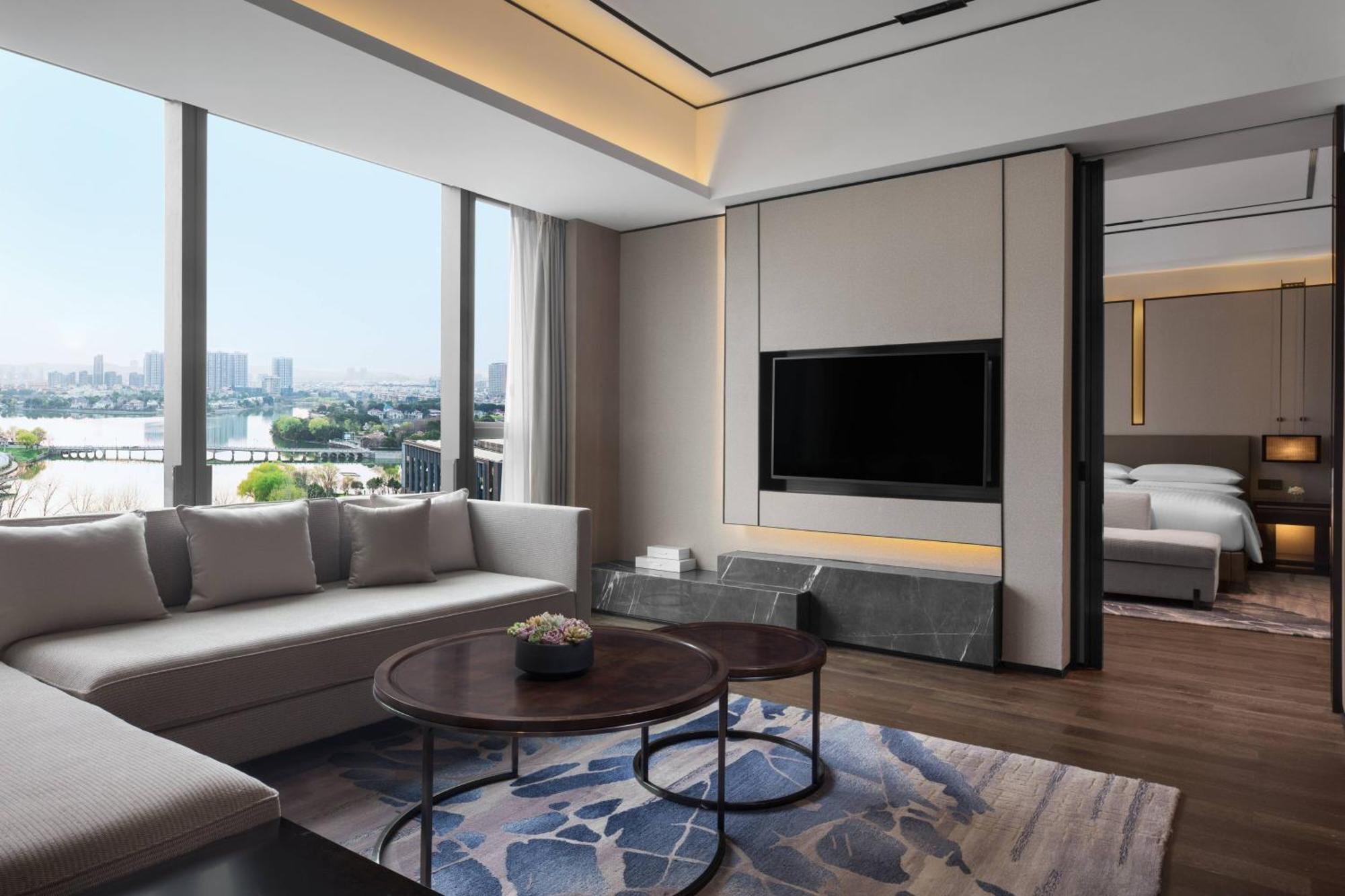 Marriott Nanjing South Hotel Buitenkant foto
