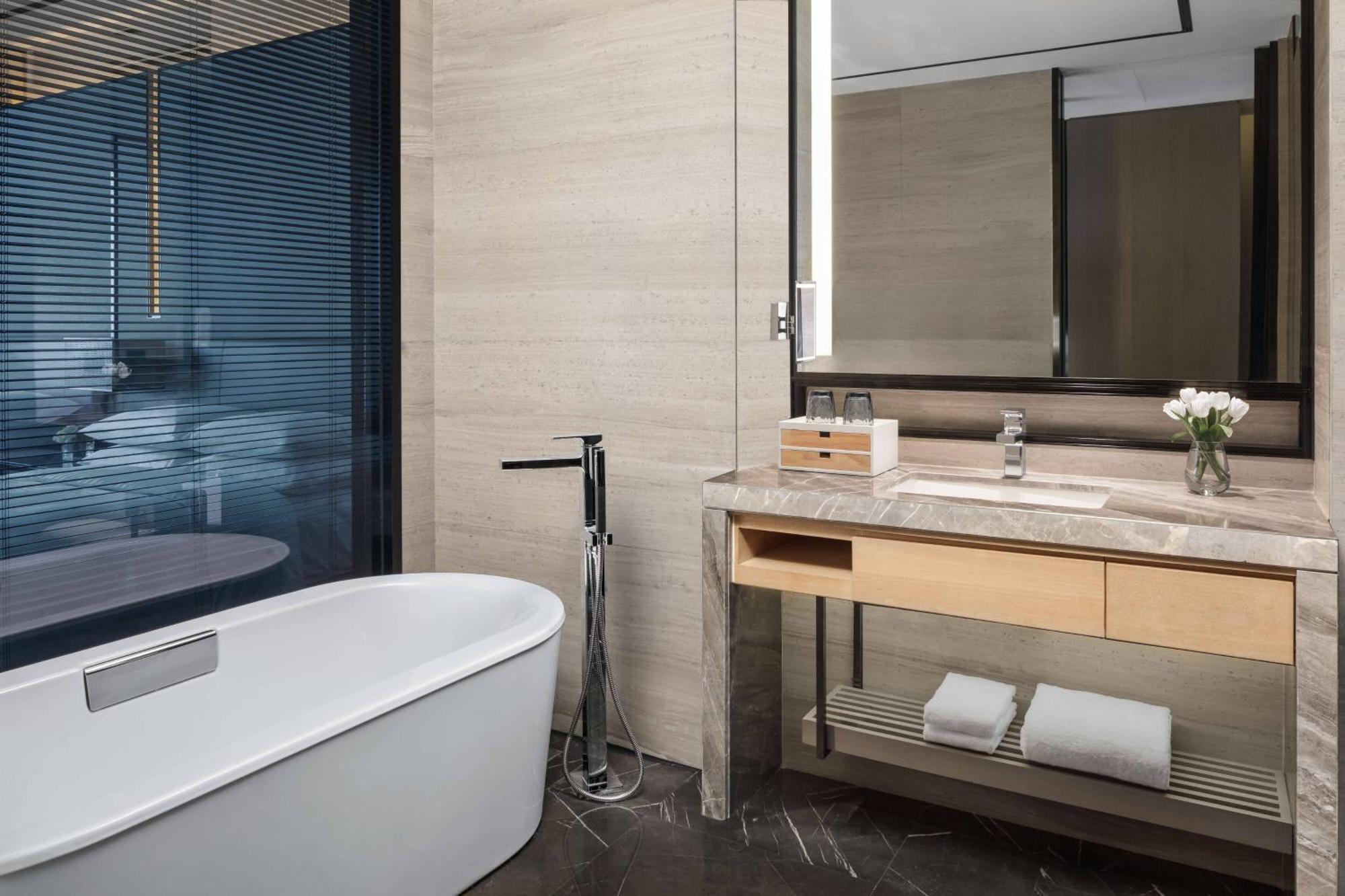 Marriott Nanjing South Hotel Buitenkant foto