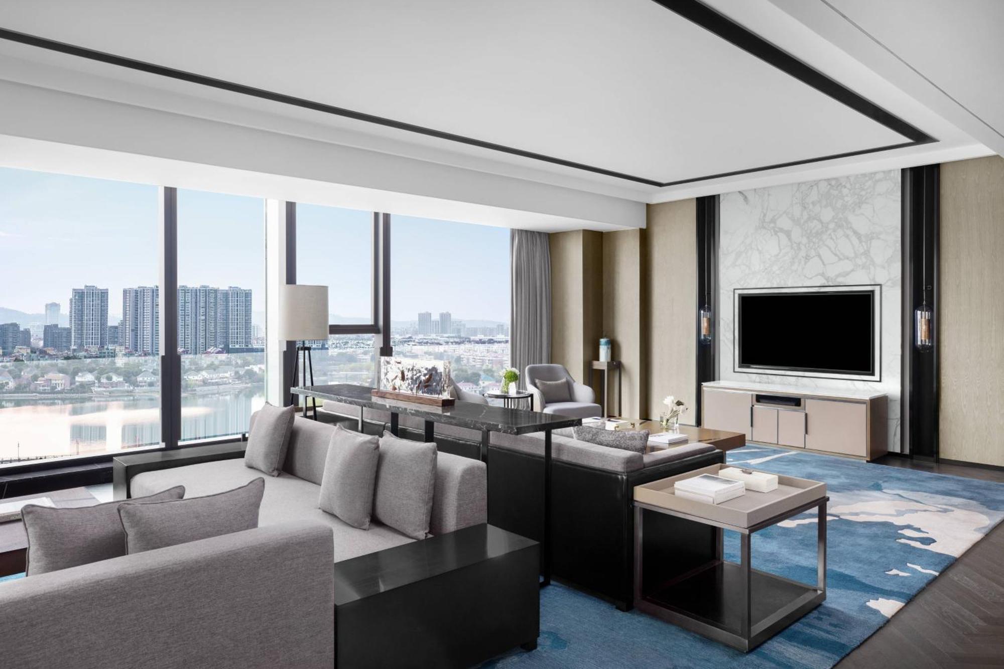 Marriott Nanjing South Hotel Buitenkant foto