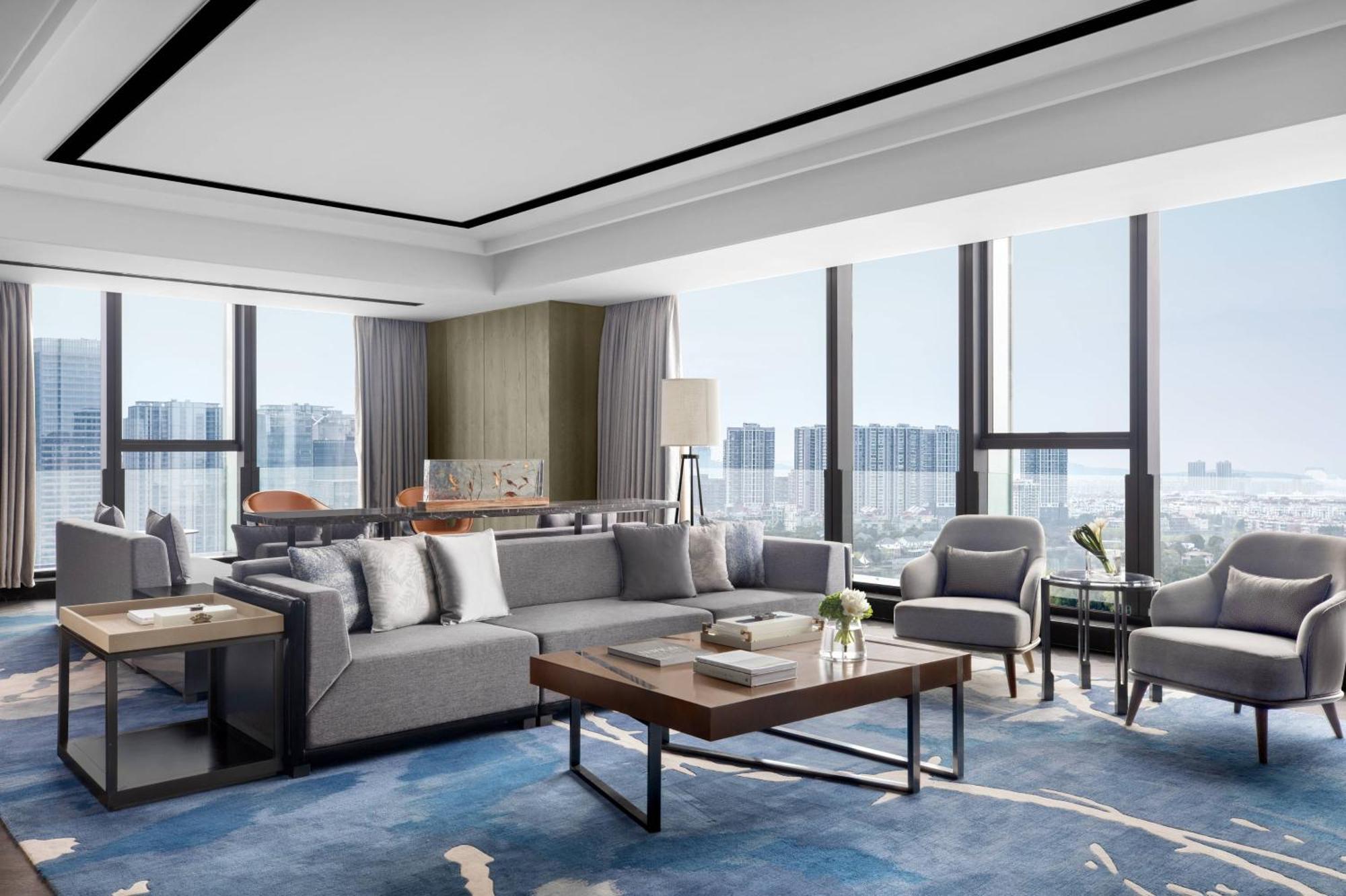 Marriott Nanjing South Hotel Buitenkant foto