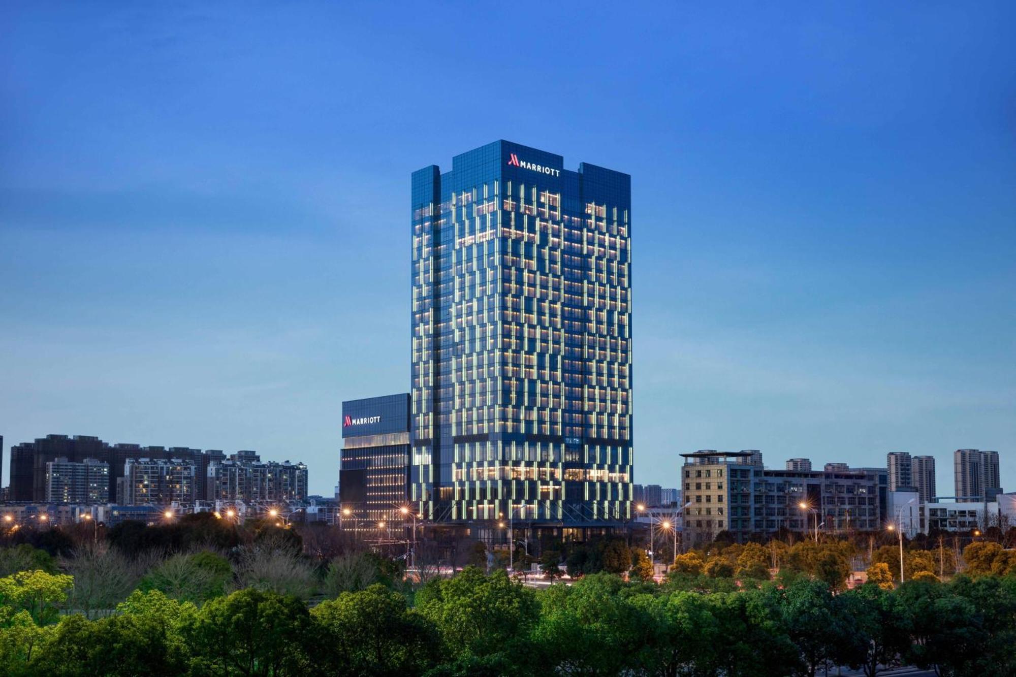 Marriott Nanjing South Hotel Buitenkant foto
