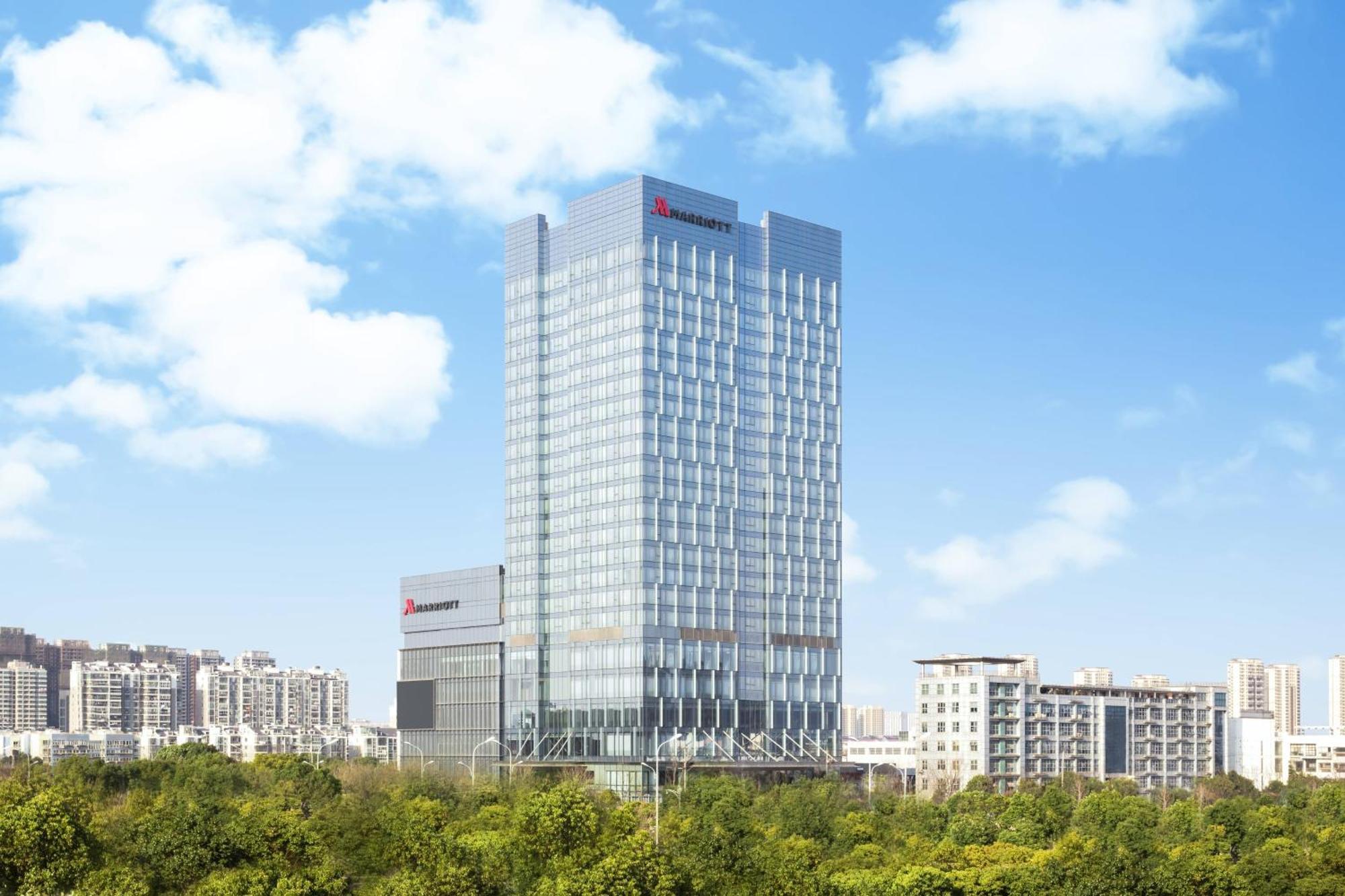 Marriott Nanjing South Hotel Buitenkant foto