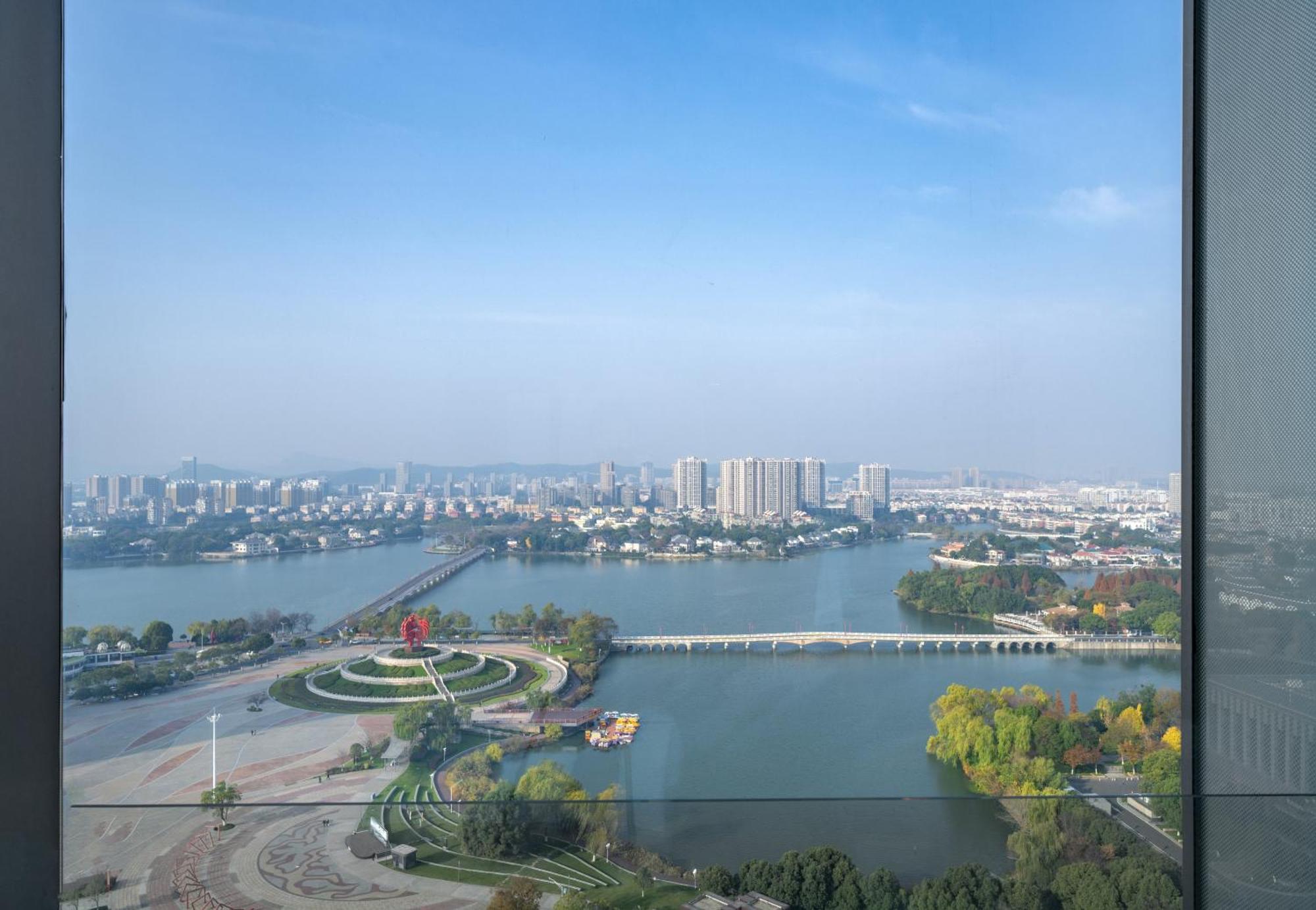 Marriott Nanjing South Hotel Buitenkant foto