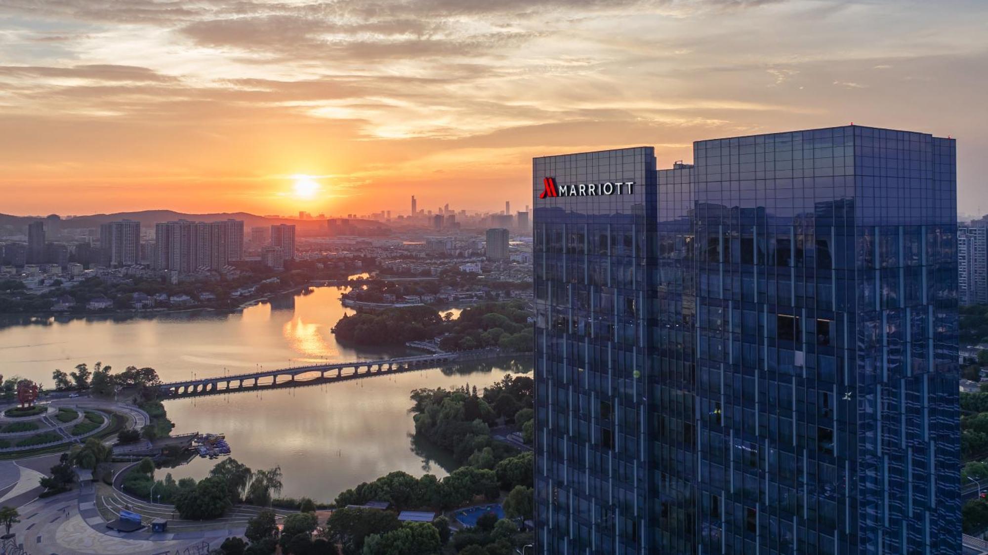 Marriott Nanjing South Hotel Buitenkant foto